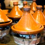 Moroccan,Ceramic,Tajines,Standing,On,Burning,Hot,Coals